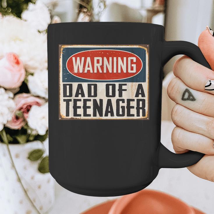 Dad Of a Teenager Official Teenager Matching Graphic Print Coffee Mug