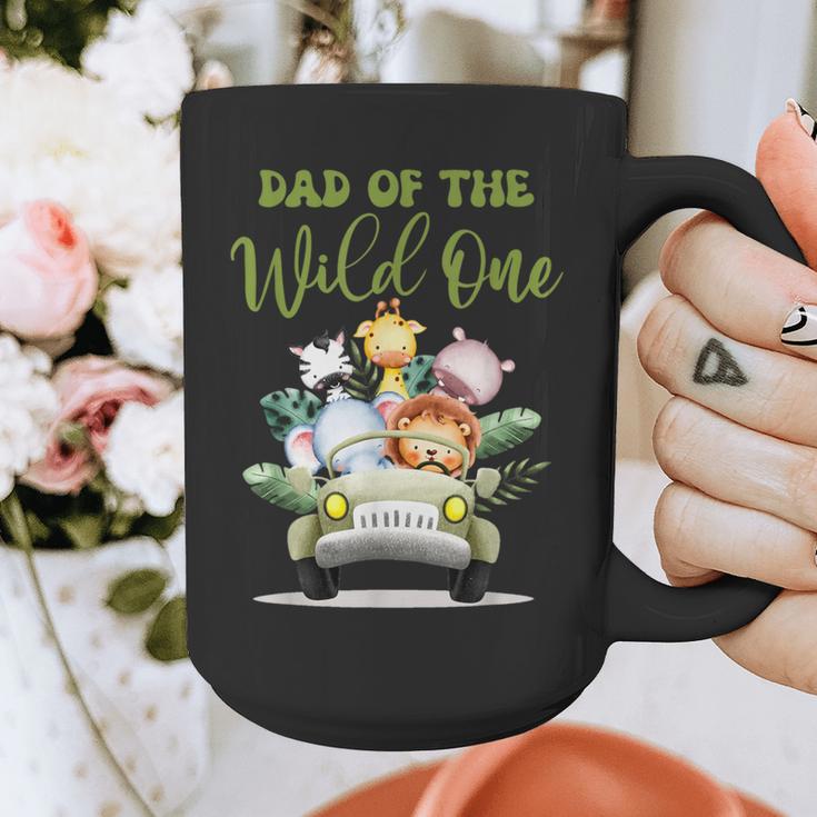 Dad Of The Wild One 1st Birthday Safari Family Matching Graphic Print Coffee Mug