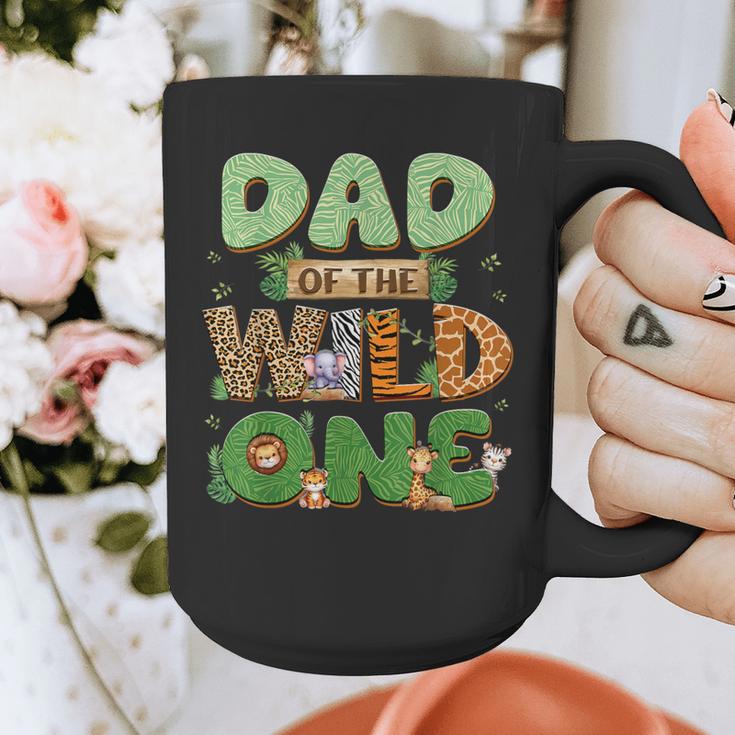 Dad Of The Wild One Birthday Family Matching Party Decor Graphic Print Coffee Mug