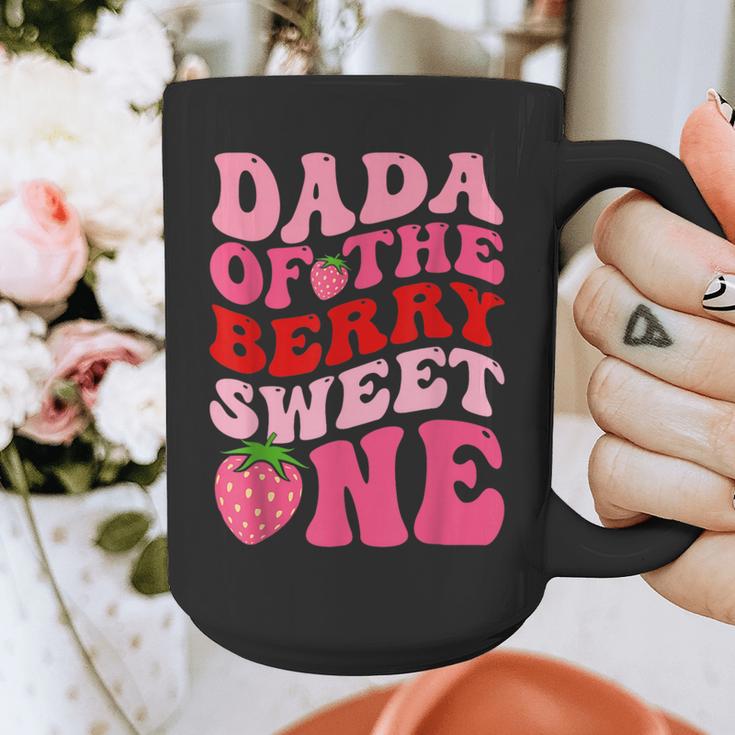 Dada Of The Berry Sweet One Strawberry First Birthday Graphic Print Coffee Mug Dada Of The Berry Sweet One Strawberry First Birthday Graphic Print Coffee Mug