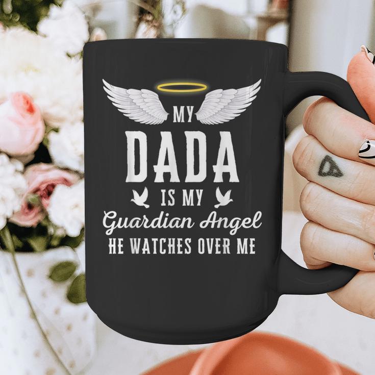My Dada Is My Guardian Angel In Loving Memorial Memory Tee Graphic Print Coffee Mug