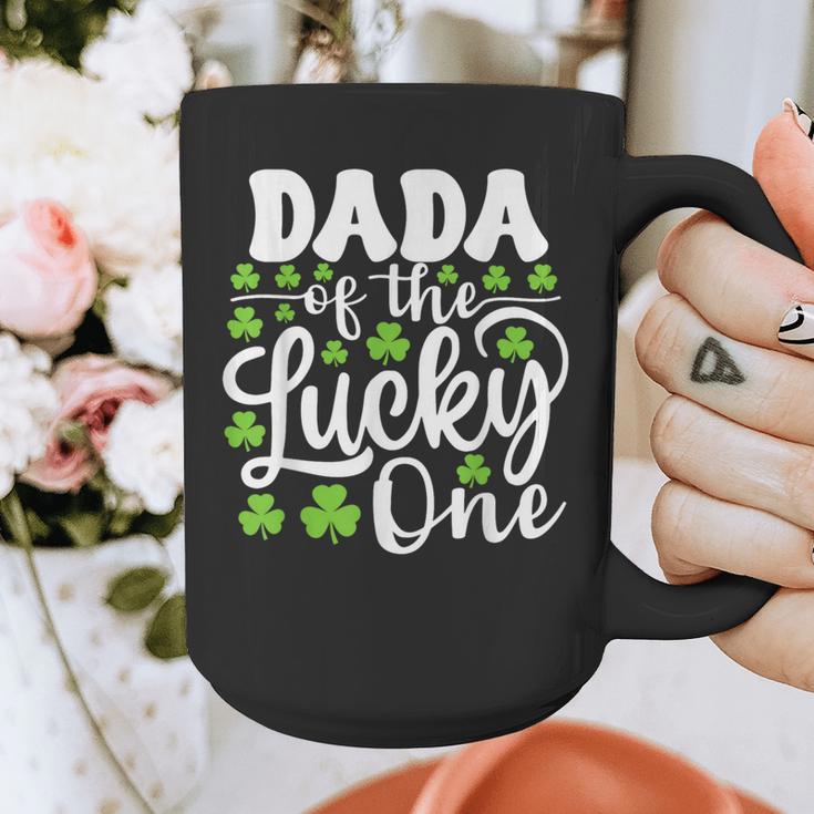 Dada Of The Lucky One First Birthday St Patrick's Day Graphic Print Coffee Mug