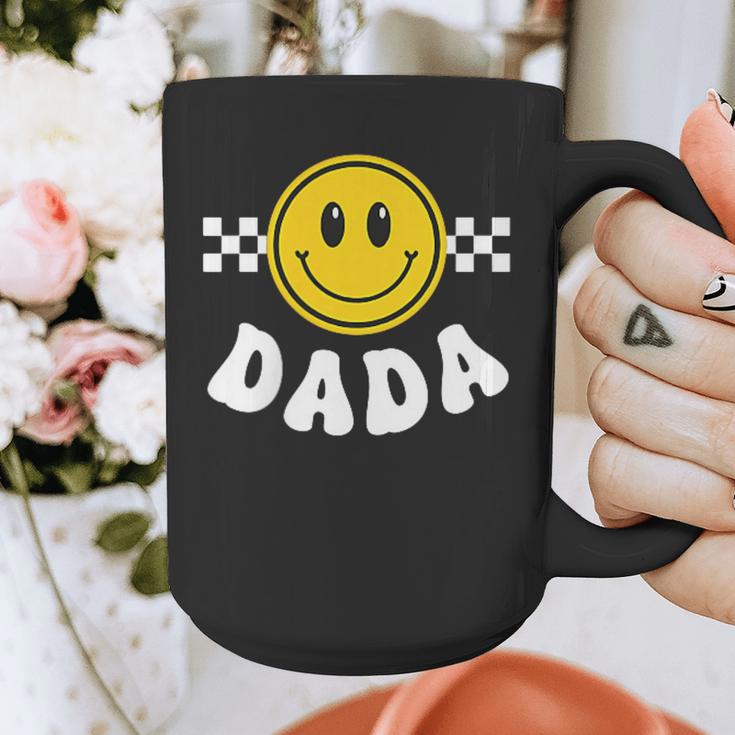 Dada One Happy Dude Birthday Theme 1st Family Matching Mom Graphic Print Coffee Mug
