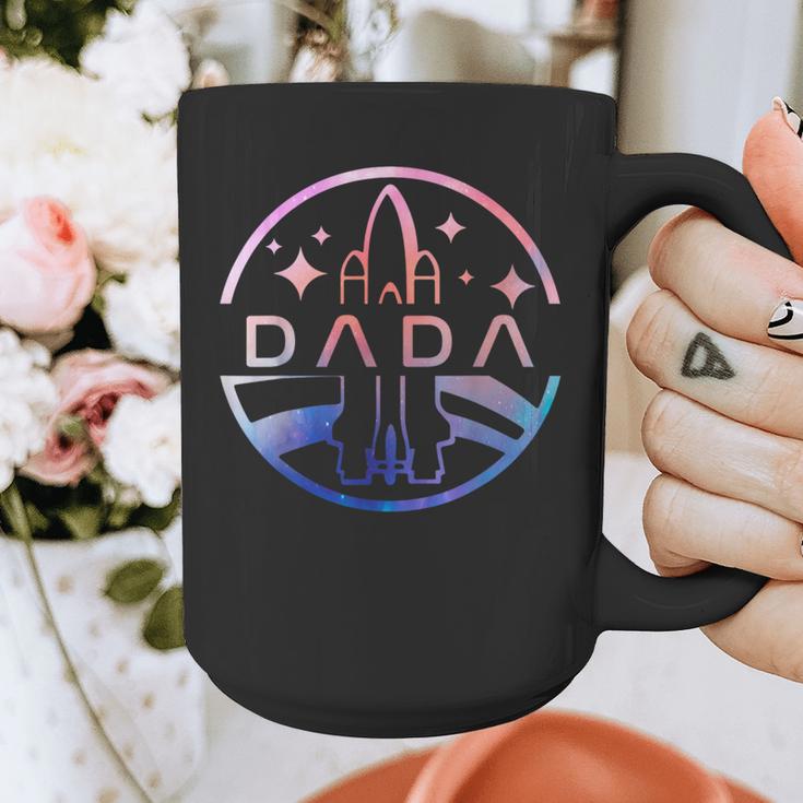 Dada Space Astronaut Rocket Birthday Party Graphic Print Coffee Mug