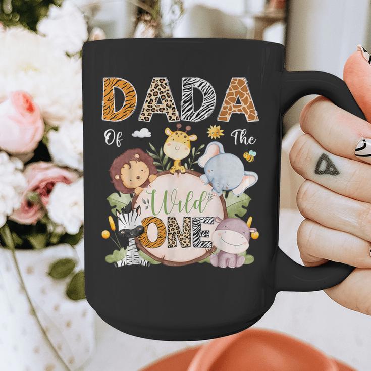 Dada Of The Wild One 1St Birthday Safari Jungle Animals Graphic Print Coffee Mug Dada Of The Wild One 1St Birthday Safari Jungle Animals Graphic Print Coffee Mug