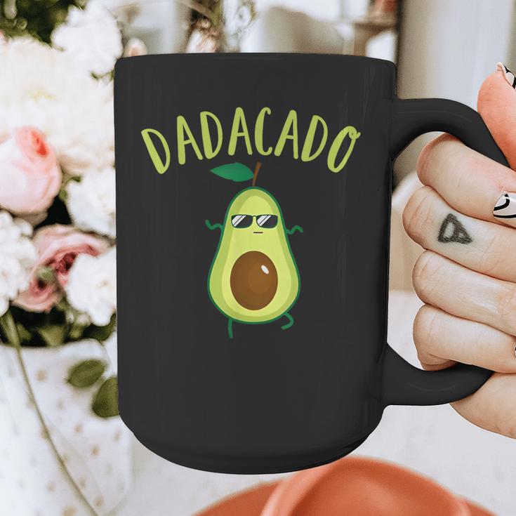Dadacado Cute Daddy Avocado Pregnant Dad Father Day Graphic Print Coffee Mug