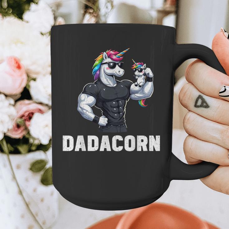 Dadacorn Unicorn Dad Papa Father's Day Daughter Graphic Print Coffee Mug Dadacorn Unicorn Dad Papa Father's Day Daughter Graphic Print Coffee Mug