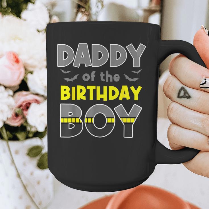 Daddy Of The Birthday Boy Bat Family Party Theme Boys Graphic Print Coffee Mug