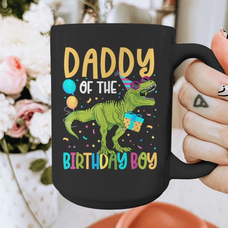 Daddy Of The Birthday Boy Family Matching Dinosaur Squad Graphic Print Coffee Mug Daddy Of The Birthday Boy Family Matching Dinosaur Squad Graphic Print Coffee Mug