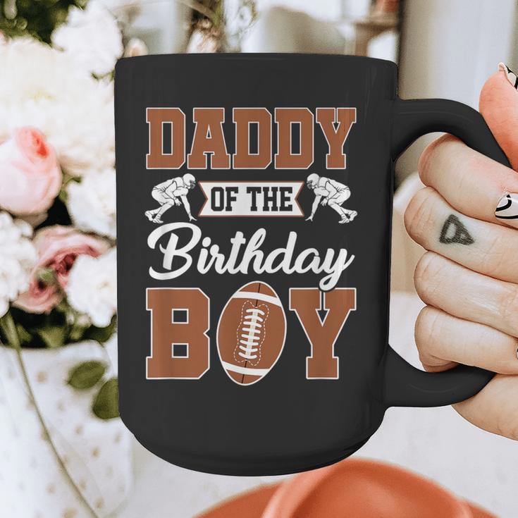 Daddy Of The Birthday Boy Football Party Family Matching Graphic Print Coffee Mug Daddy Of The Birthday Boy Football Party Family Matching Graphic Print Coffee Mug