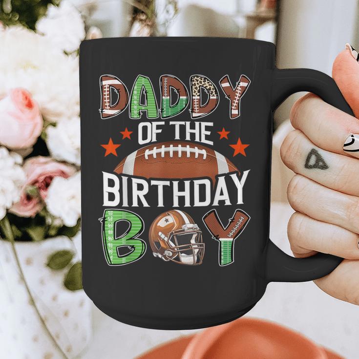 Daddy Of The Birthday Boy Game Day Football Graphic Print Coffee Mug