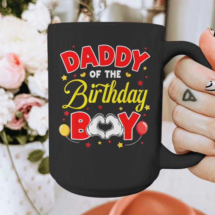 Daddy Of The Birthday Boy Matching Dad Son Family Birthday Graphic Print Coffee Mug