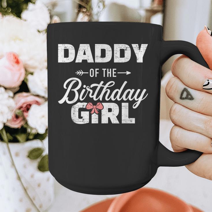 Daddy Of The Birthday Daughter Girl Matching Family For Dad Graphic Print Coffee Mug