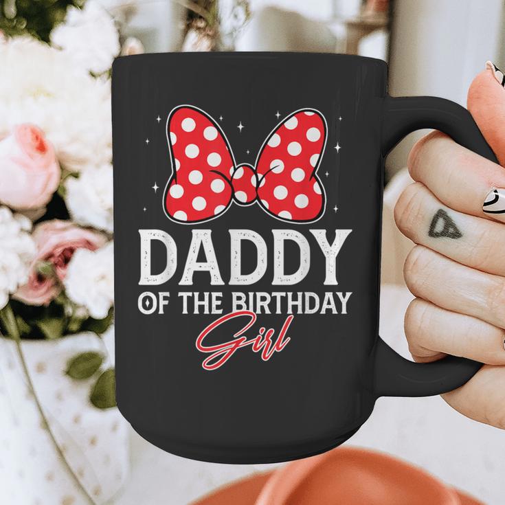 Daddy Of The Birthday Girl Cute Pink Bow Family Matching Graphic Print Coffee Mug Daddy Of The Birthday Girl Cute Pink Bow Family Matching Graphic Print Coffee Mug