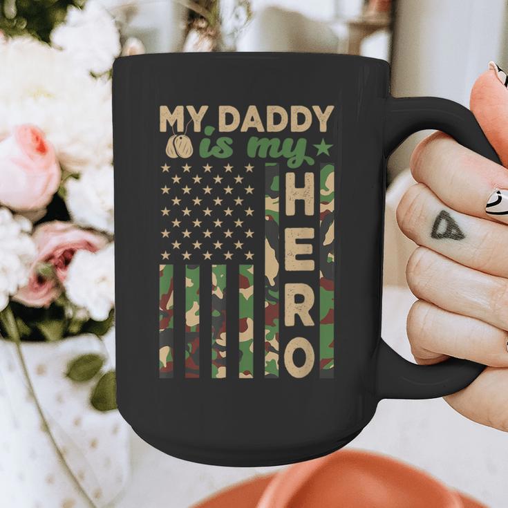 My Daddy Is My Hero Military Dad US Flag Father’s Day Graphic Print Coffee Mug My Daddy Is My Hero Military Dad US Flag Father’s Day Graphic Print Coffee Mug