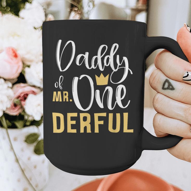 Daddy Of Mr Onederful 1st Birthday First One-Derful Matching Graphic Print Coffee Mug