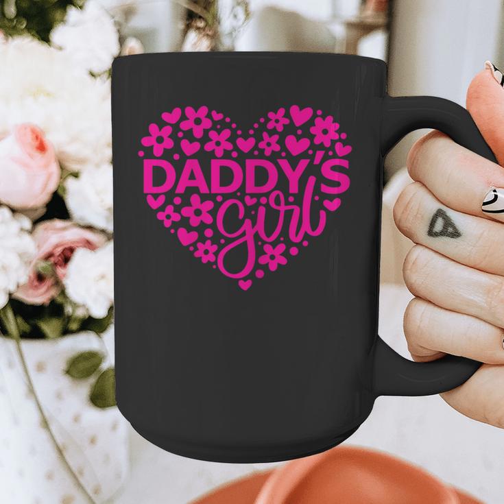 Daddy's Girl Father's Day Idea For a New Dad Graphic Print Coffee Mug