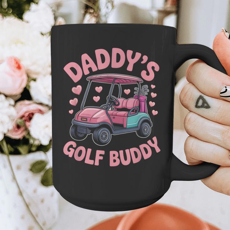 Daddy's Golf Buddy Cute Family Golfer Sport Fan Tee Matching Graphic Print Coffee Mug