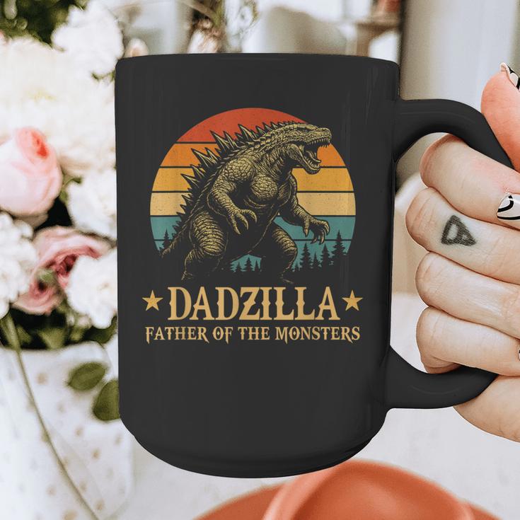 Dadzilla-Father Of The Monsters Dad Father's Day Graphic Print Coffee Mug