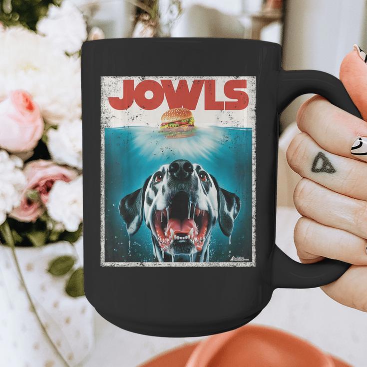 Dalmatian Jowls Cute Paws Spot Dog Mom Top Dog Dad Graphic Print Coffee Mug