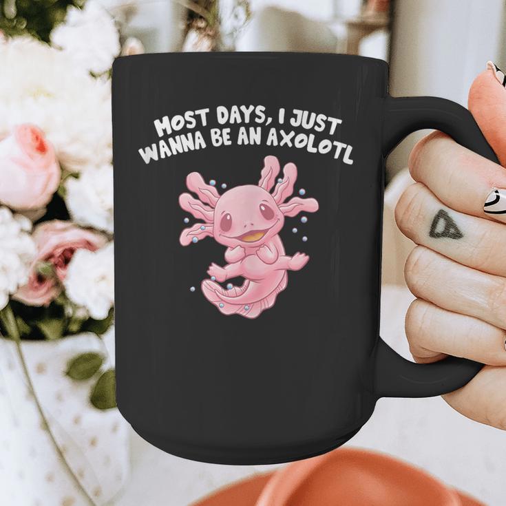 Most Days I Just Wanna Be An Axolotl Salamander Introvert Graphic Print Coffee Mug Most Days I Just Wanna Be An Axolotl Salamander Introvert Graphic Print Coffee Mug