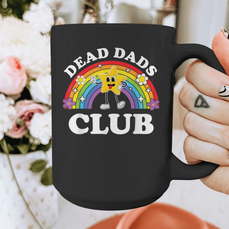 Dead Dads Club Inappropriate Cringe Adult Raunchy Graphic Print Coffee Mug