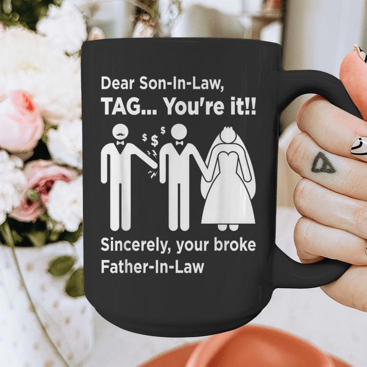 Dear Son-In-Law Father Of The Bride Dad Wedding Marriage Graphic Print Coffee Mug