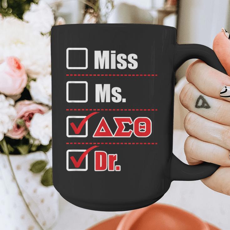 Delta Sigma Theta Sorority Delta Doctor Graduation Graphic Print Coffee Mug
