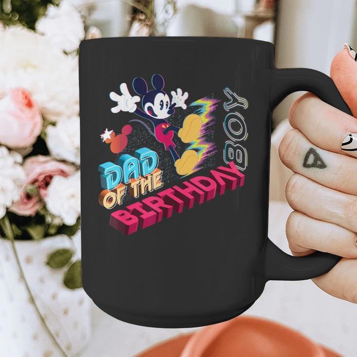 Disney Mickey Mouse Family Star Dad Of The Birthday Boy Graphic Print Coffee Mug