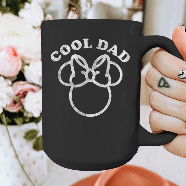 Disney Minnie Mouse Father's Day Girl Cool Dad Distressed Graphic Print Coffee Mug Disney Minnie Mouse Father's Day Girl Cool Dad Distressed Graphic Print Coffee Mug