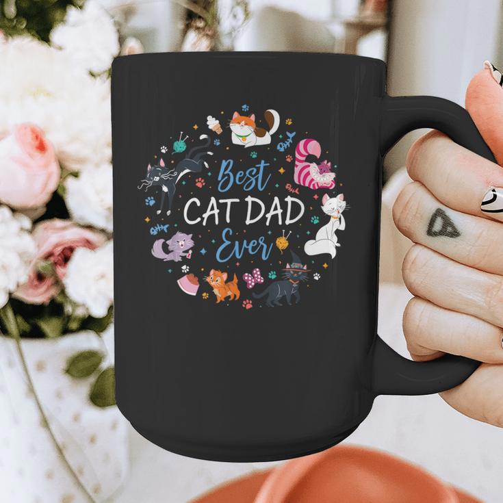 Disney Pet Parent Father’s Day Disney Cats Best Cat Dad Ever Graphic Print Coffee Mug