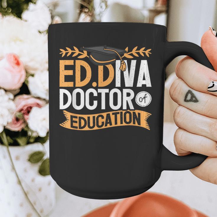 Doctor Of Education EdD Graduation ED Diva Graphic Print Coffee Mug