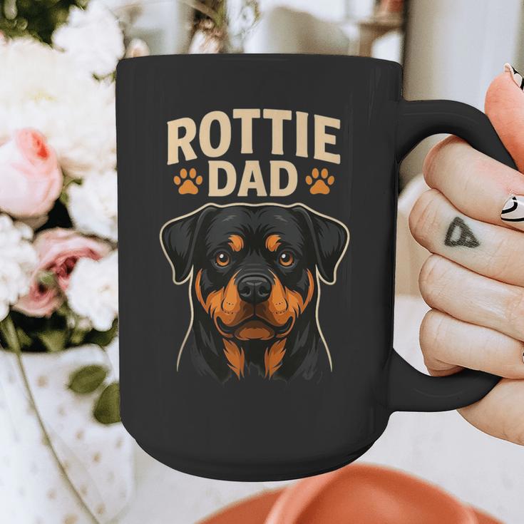 Dog Owner Dad Rottweiler Rottie Dad Graphic Print Coffee Mug Dog Owner Dad Rottweiler Rottie Dad Graphic Print Coffee Mug