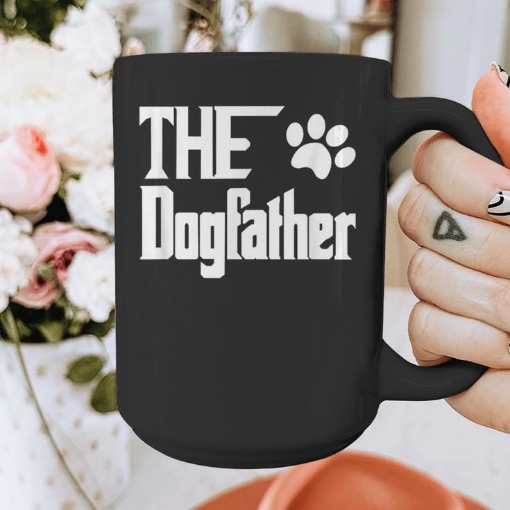 The Dogfather Dog Father Dad Graphic Print Coffee Mug