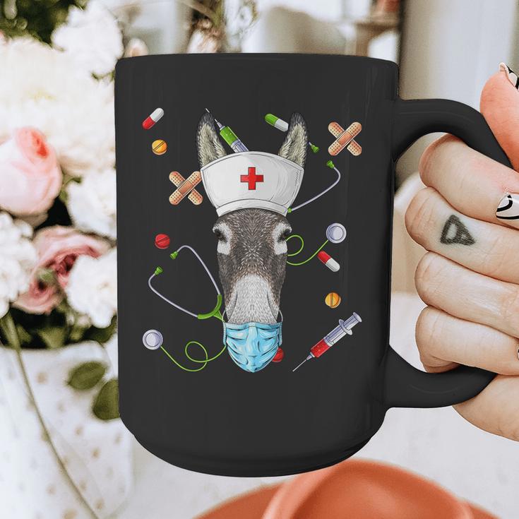 Donkey Nurse RN ER Nursing School Graduation Graphic Print Coffee Mug