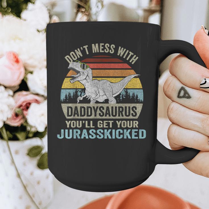Don't Mess With DaddysaurusRex Daddy Saurus Dinosaur Men Graphic Print Coffee Mug Don't Mess With DaddysaurusRex Daddy Saurus Dinosaur Men Graphic Print Coffee Mug