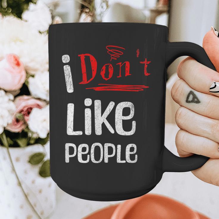 I Don't Like People Introvert Small Graphic Print Coffee Mug I Don't Like People Introvert Small Graphic Print Coffee Mug