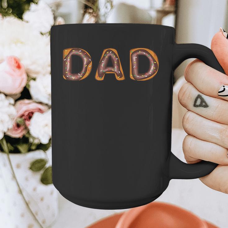 Donut Dad Donut Lover Father's Day For Dad Graphic Print Coffee Mug