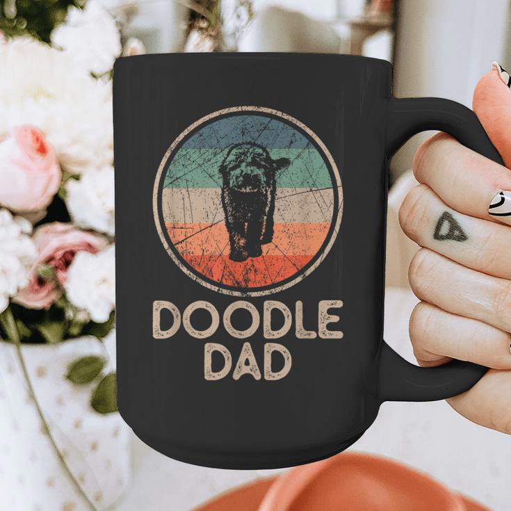 Doodle Dog Vintage Doodle Dad Small Graphic Print Coffee Mug