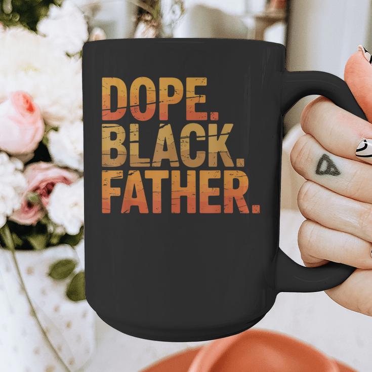 Dope Father African Pride Dad Papa Daddy Fathers Day Graphic Print Coffee Mug