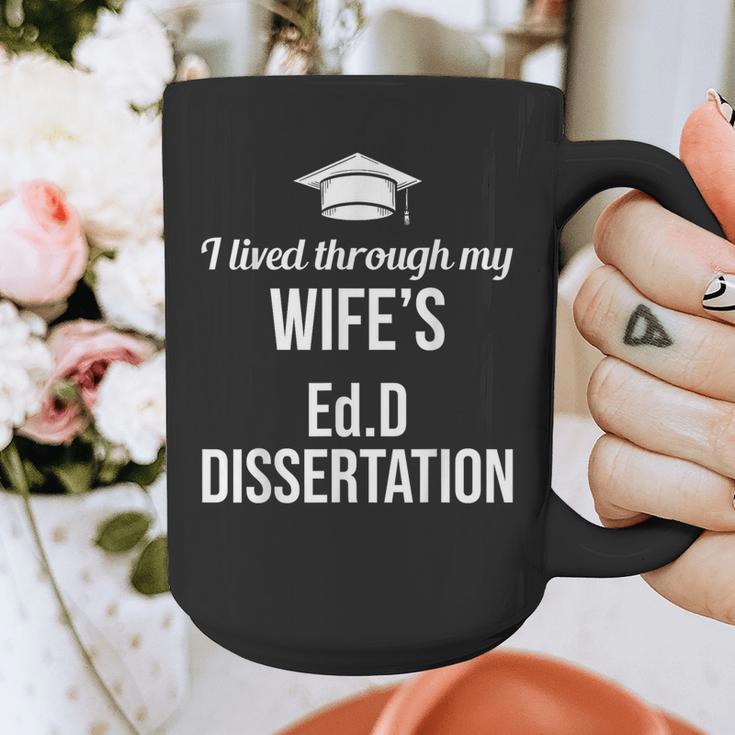 EDD Doctor Of Education EdD Wife Doctorate Graduation Graphic Print Coffee Mug