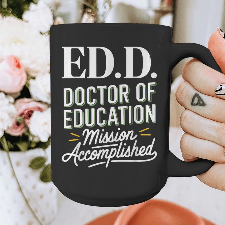 EdD Doctor Of Education Graduation For Doctoral Degree Graphic Print Coffee Mug