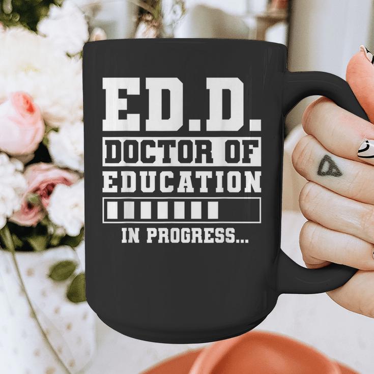 EdD Doctor Of Education In Progress EdD Graduation Graphic Print Coffee Mug