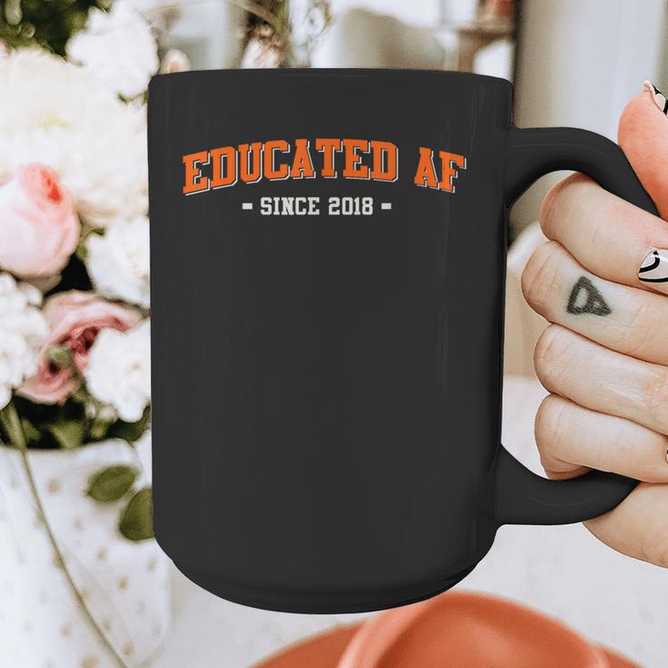 Educated AF 2018 Graduation Graphic Print Coffee Mug