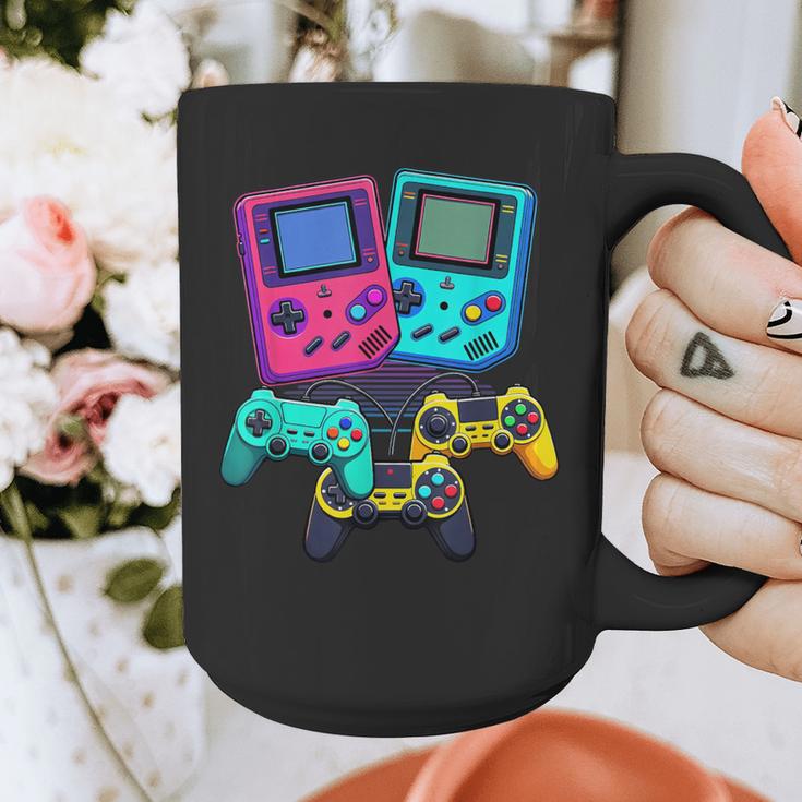 Eighties Console Controller Gaming Player Gadget Nostalgia Graphic Print Coffee Mug