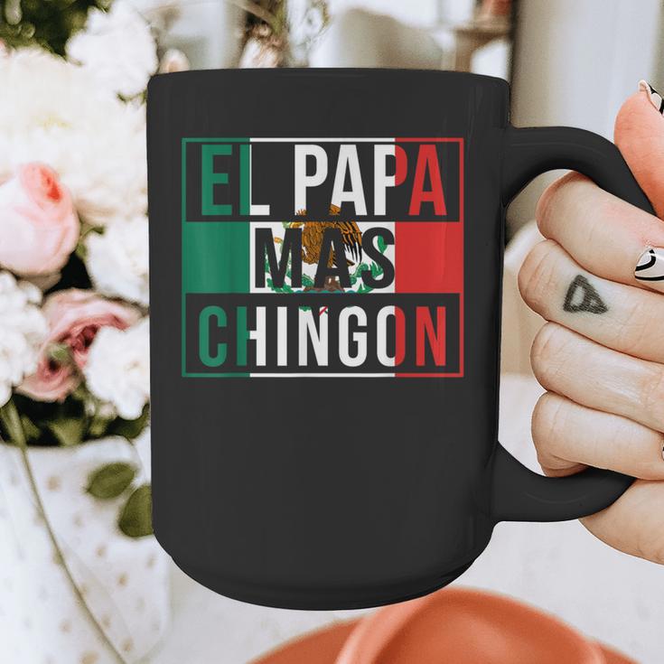 El Papa Mas Chingon Best Mexican Dad Graphic Print Coffee Mug