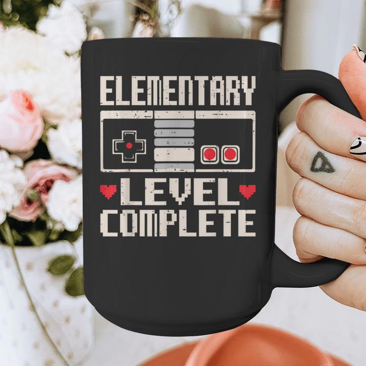 Elementary Level Complete Gamer Class Of 2025 Graduation Graphic Print Coffee Mug