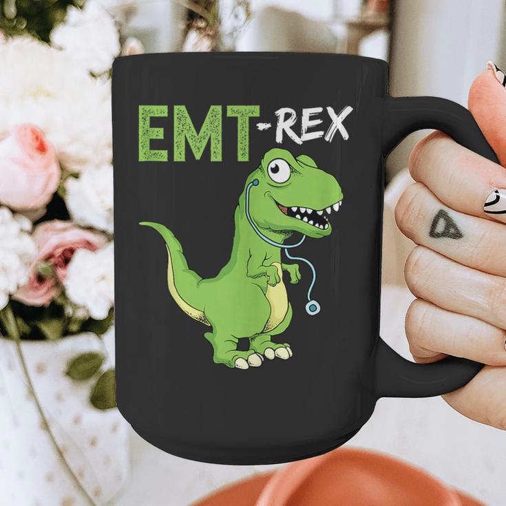 EMT Rex Paramedic Graduation Firefighter Graphic Print Coffee Mug