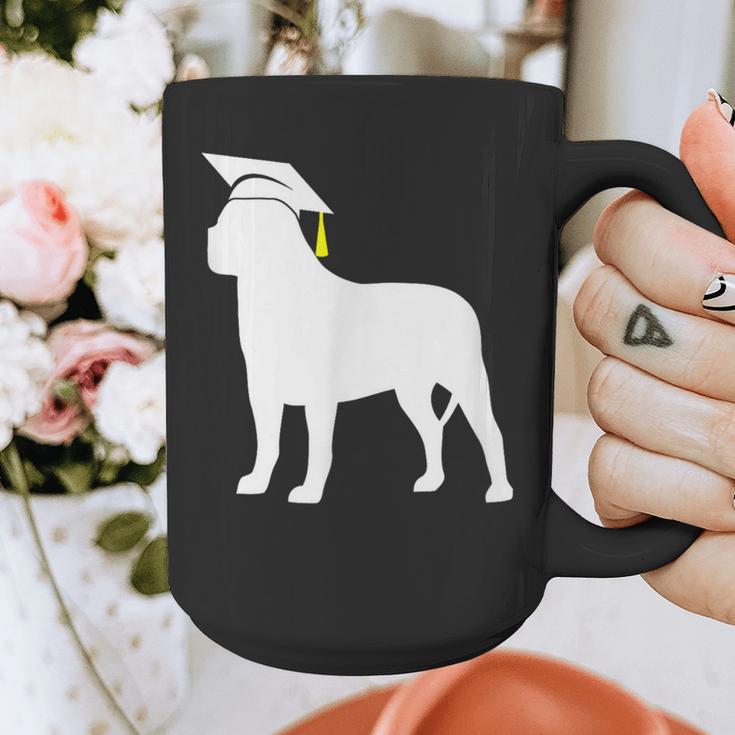 English Mastiff Graduation Dog Graduate Graphic Print Coffee Mug