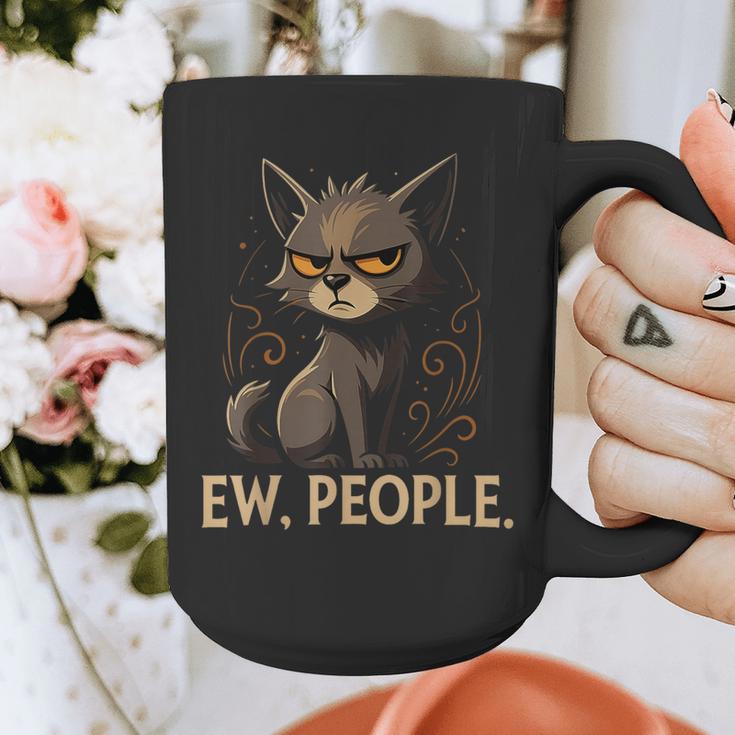 Ew People Moody Cat Sarcastic Introvert Artwork Graphic Print Coffee Mug Ew People Moody Cat Sarcastic Introvert Artwork Graphic Print Coffee Mug